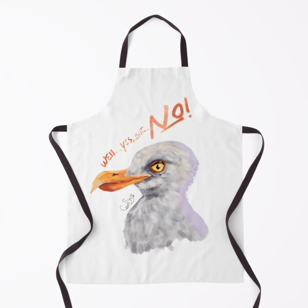 Item preview, Unfriendly seagull designed and sold by ChuckSiger.
