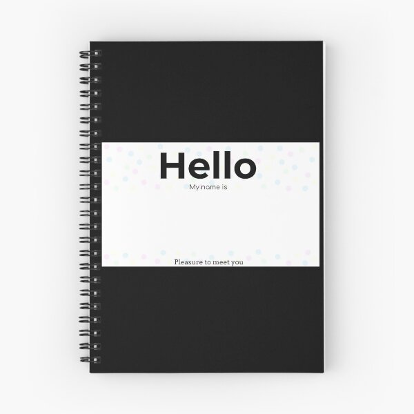 Item preview, Hello My Name Is... Custom/Blank Tag designed and sold by Studio TANFF.
