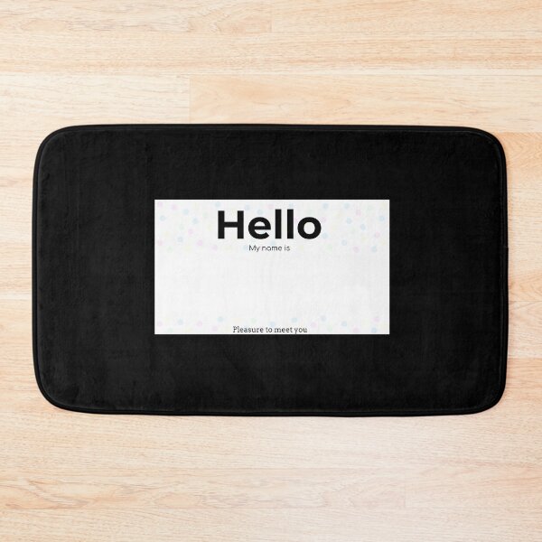 Item preview, Hello My Name Is... Custom/Blank Tag designed and sold by Studio TANFF.