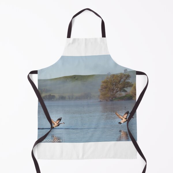 Item preview, Two geese in flight at Lagoon Valley Park in Vacaville, California. designed and sold by 2Canons.