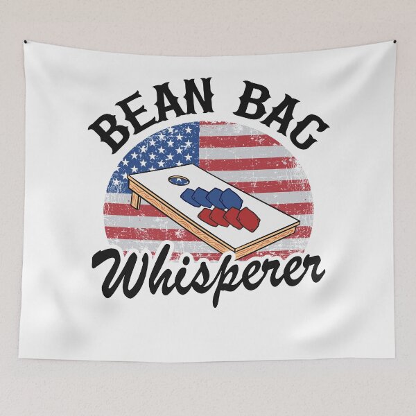 Item preview, Bean Bag Whisperer Corn Hole American Flag Funny Cornhole designed and sold by Stronzi.
