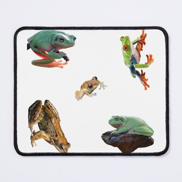 Item preview, 4th Unique Frogs Sticker Package. Funny, Adorable Frogs And Toads For Every Frog Lover, Toad Owner, Or Amphibians Enjoyer! Not Kermit The Frog Tho, But Still An Unusually Sweet Bundle - Cute designed and sold by AnimalStickers-.