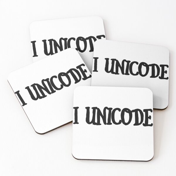 Item preview, Trending I Unicode Sticker designed and sold by Hilmanku.
