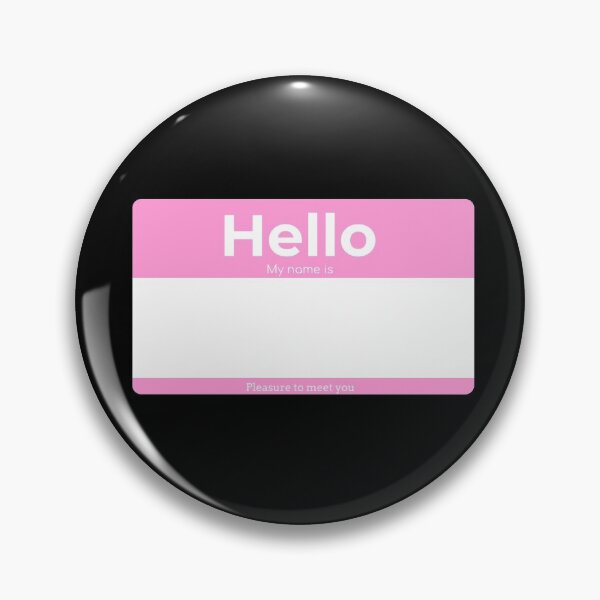 Item preview, Hello My Name Is... Custom/Blank Tag designed and sold by Studio TANFF.