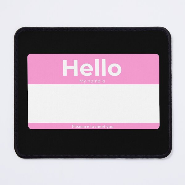 Item preview, Hello My Name Is... Custom/Blank Tag designed and sold by Studio TANFF.