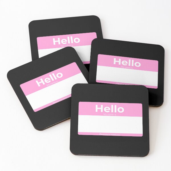 Item preview, Hello My Name Is... Custom/Blank Tag designed and sold by Studio TANFF.