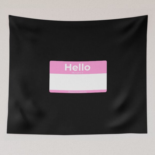 Item preview, Hello My Name Is... Custom/Blank Tag designed and sold by Studio TANFF.