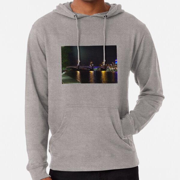 Princes Bridge, Melbourne Lightweight Hoodie