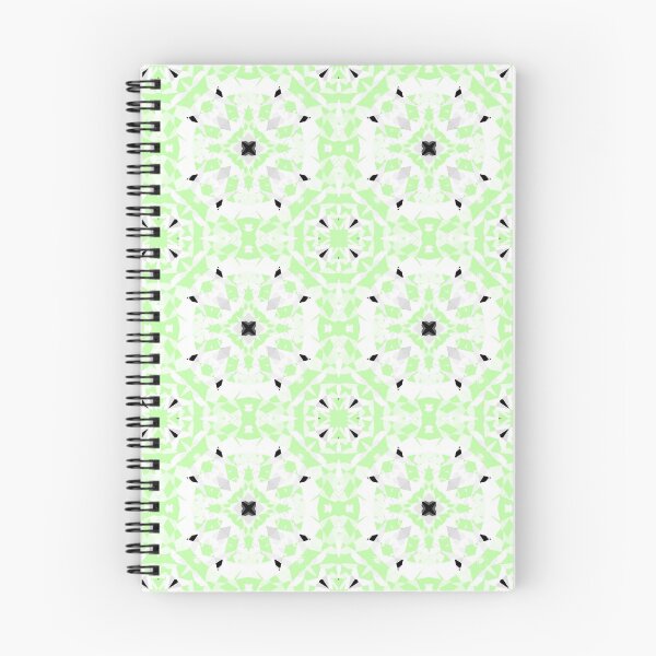 Item preview, Pretty Fresh Summer Green Grey Black Geometric Design Pattern  designed and sold by PatternPerfect.