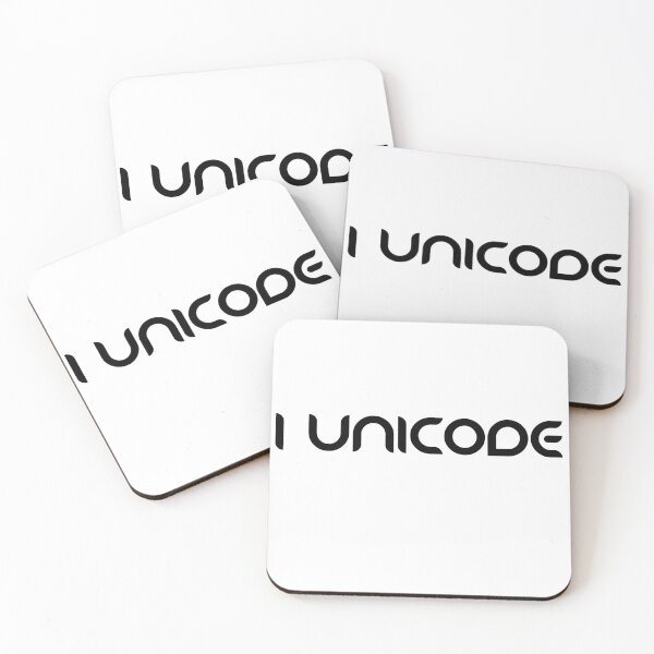 Item preview, I Unicode Sticker designed and sold by Hilmanku.