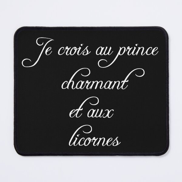 Item preview, i believe in prince charming and unicorns - white funny phrase designed and sold by pat227jc.