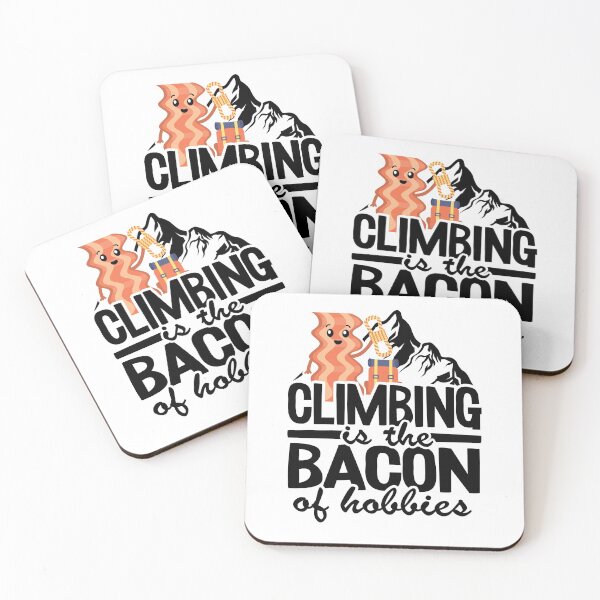 Item preview, Climbing Is The Bacon Of Hobbies Funny Climbing designed and sold by Stronzi.