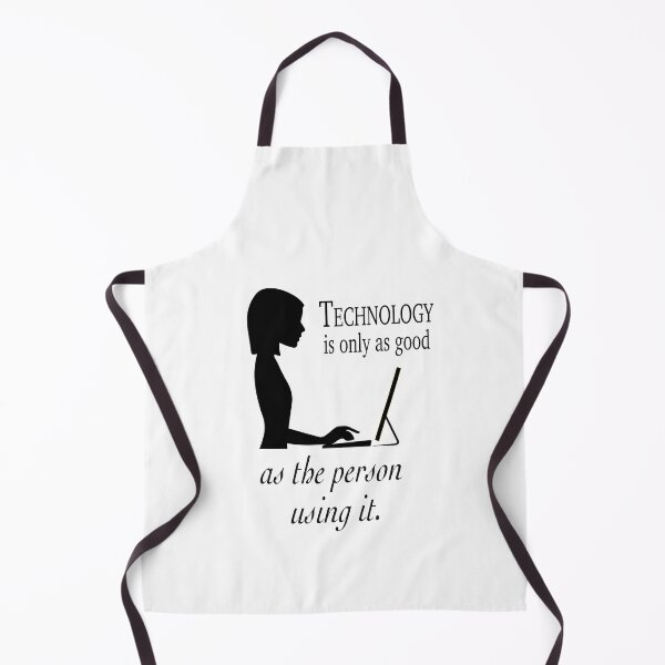 Item preview, Technology is only as good - short hair woman designed and sold by MKP Productions.