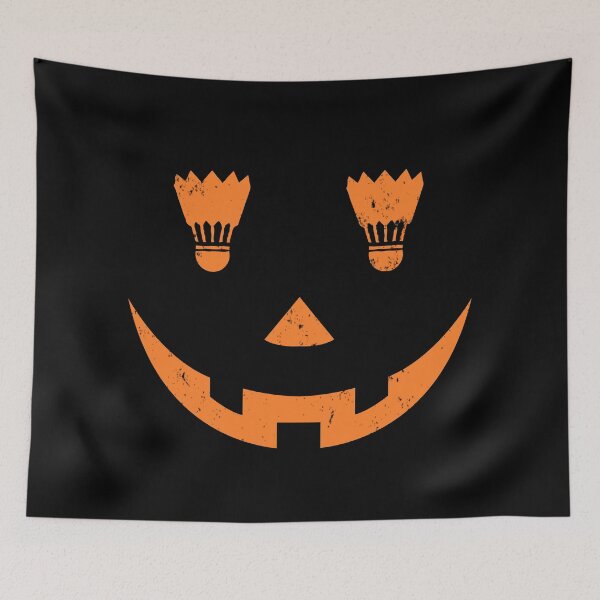 Item preview, Scary Badminton pumpkin Halloween costume designed and sold by Faty-Za.