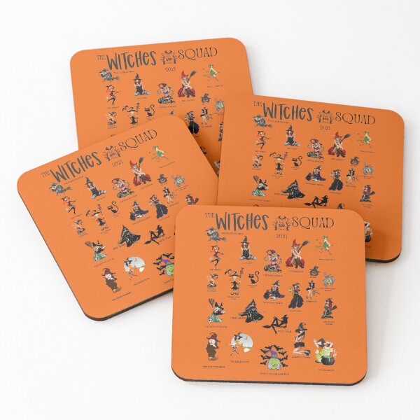Item preview, Witches Squad Halloween Autumn Print,20 Characters Anime Autumn,Trick Or Treat Tees, Autumn Gift,Witch Flying,Don't Drink And Fly designed and sold by BuddyBoots.