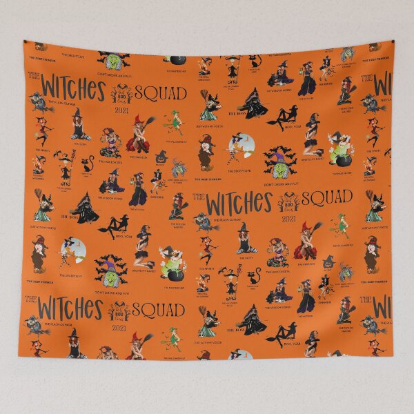 Item preview, Witches Squad Halloween Autumn Print,20 Characters Anime Autumn,Trick Or Treat Tees, Autumn Gift,Witch Flying,Don't Drink And Fly designed and sold by BuddyBoots.