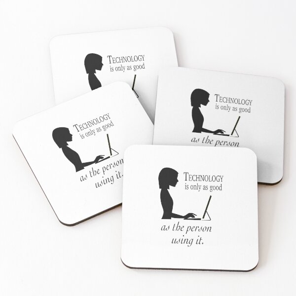 Item preview, Technology is only as good - short hair woman designed and sold by MKP Productions.