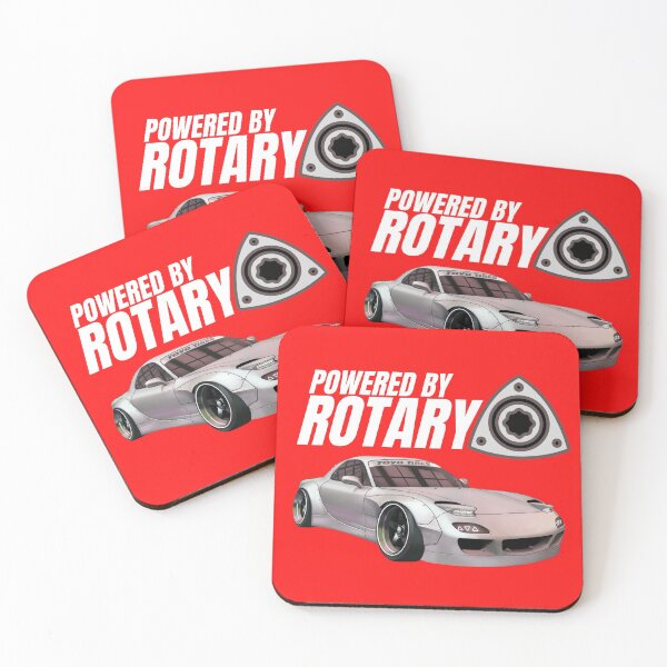 Item preview, Powered by Rotary  designed and sold by MOTOSHIFT.
