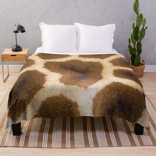 Item preview, Giraffe fur in brown designed and sold by Nicole Bleck.
