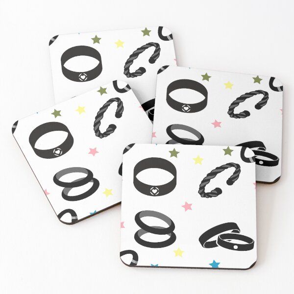 Item preview, Black bangles cute pattern design designed and sold by FashionN5.