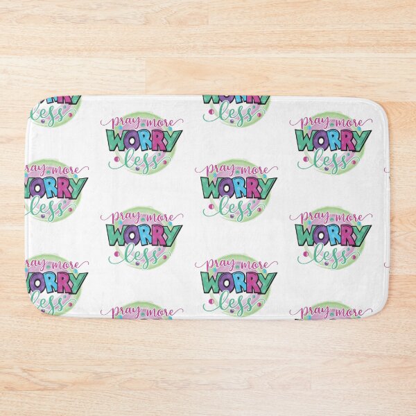 Item preview, PRAY MORE WORRY LESS designed and sold by GamaArtDesign.