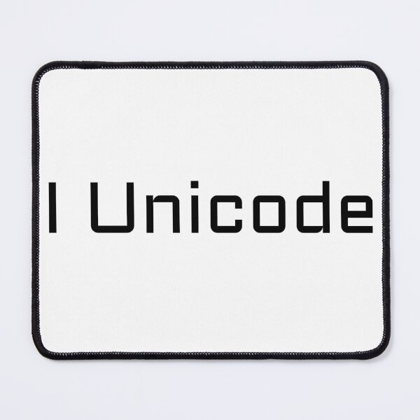 Item preview, I Unicode Sticker  designed and sold by Hilmanku.