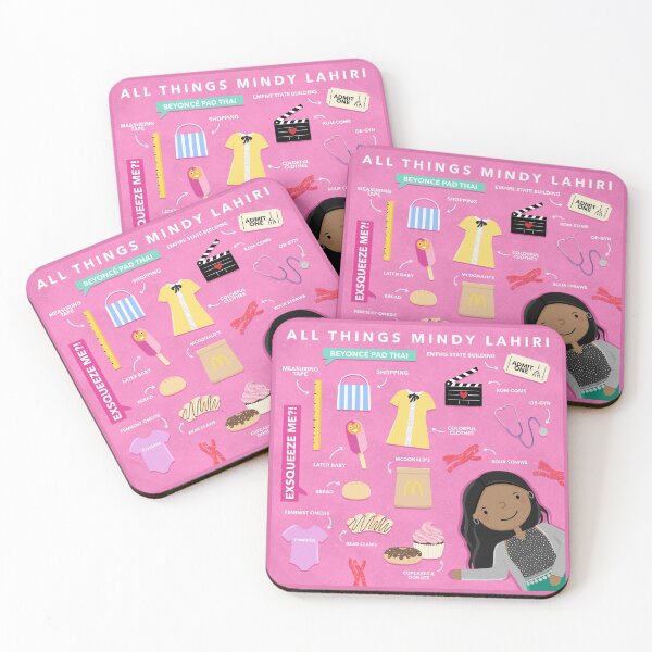 Vista previa del artículo con la obra «Todas las cosas Mindy Lahiri», diseñado y vendido por cutermelon.