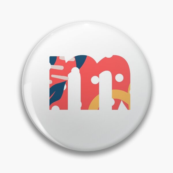 Item preview, Letter m designed and sold by Clumsy Prints.