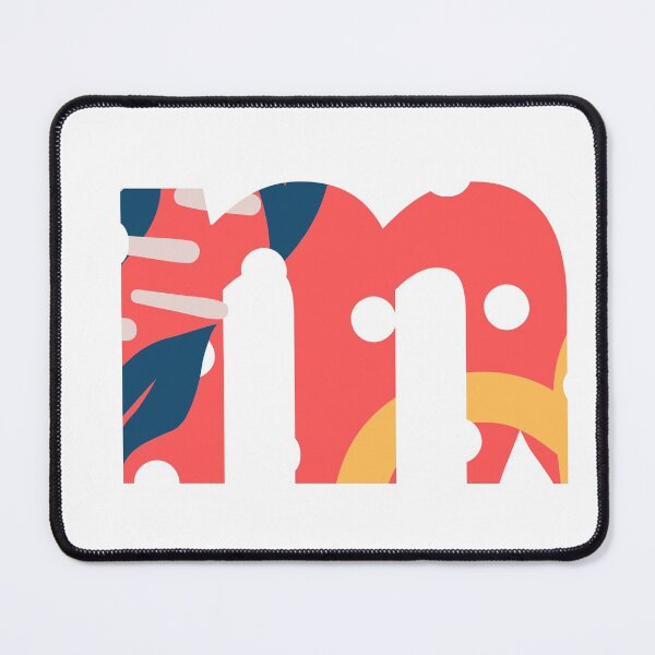 Item preview, Letter m designed and sold by Clumsy Prints.