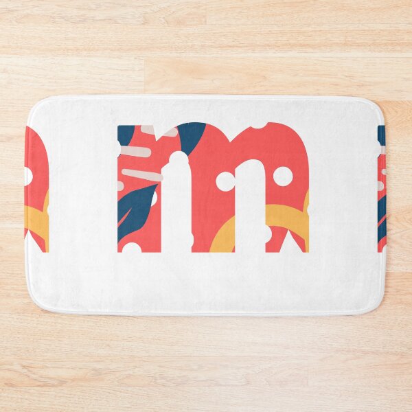 Item preview, Letter m designed and sold by Clumsy Prints.