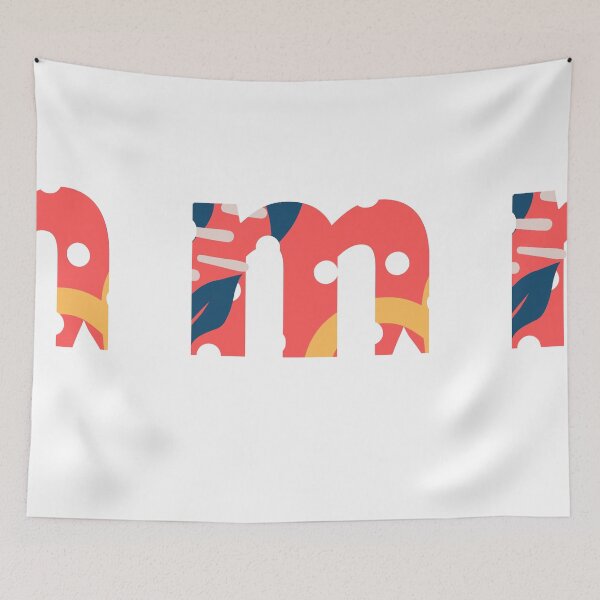 Item preview, Letter m designed and sold by Clumsy Prints.