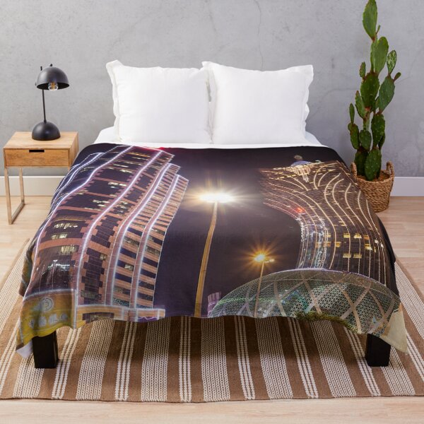 Item preview,  Macau skyline print,Canvas print, Macau skyline wall art,  Macau skyline Panoramic,widescreen prints,canvas wall art designed and sold by eyesight4vision.