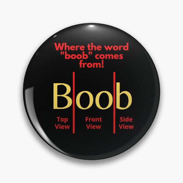 Item preview, Where the word boob comes from! designed and sold by CheryleaDesigns.