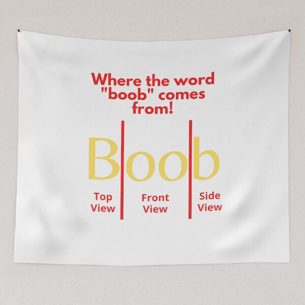 Item preview, Where the word boob comes from! designed and sold by CheryleaDesigns.