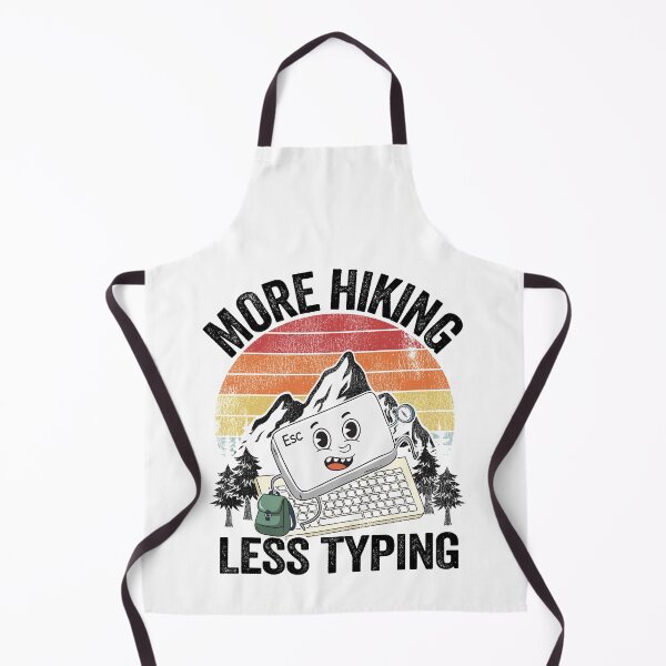 Item preview, More Hiking Less Typing Keyboard Hiker Joke Hiking designed and sold by Stronzi.