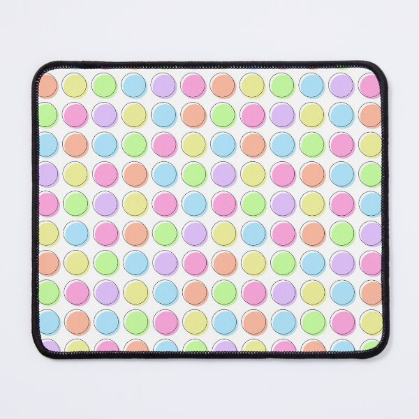 Item preview, Pastel Rainbow Polka Dots Offset designed and sold by wordznart.