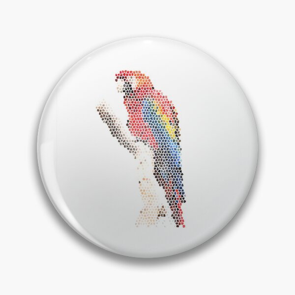 Item preview, Parrot in forest designed and sold by asatadeo.
