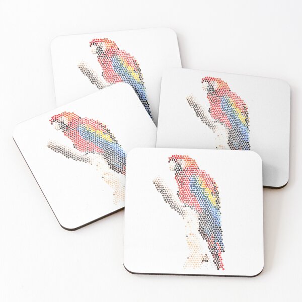 Item preview, Parrot in forest designed and sold by asatadeo.