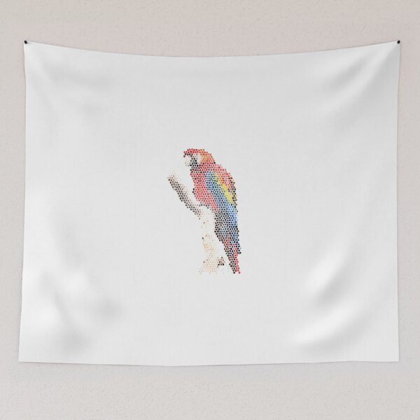 Item preview, Parrot in forest designed and sold by asatadeo.