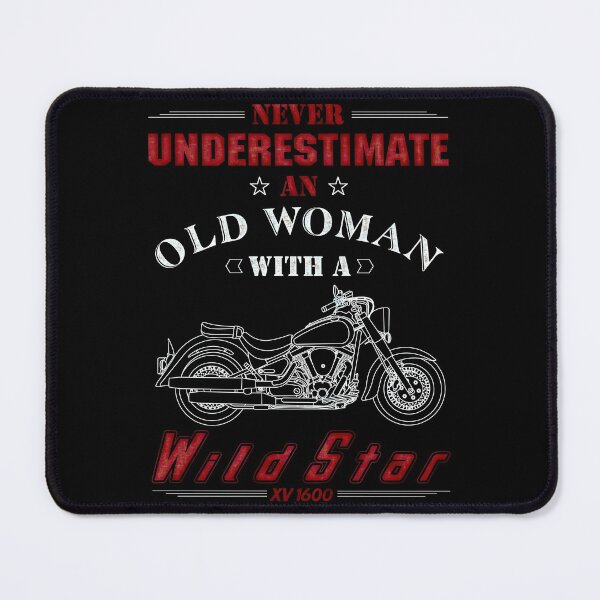 Item preview, Underestimate Woman Wild Star designed and sold by KlaraBubble.