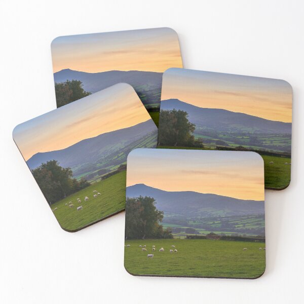 Item preview, Sunset over Pen y Fan and Corn Du in the Brecon Beacon designed and sold by VnGphoto.