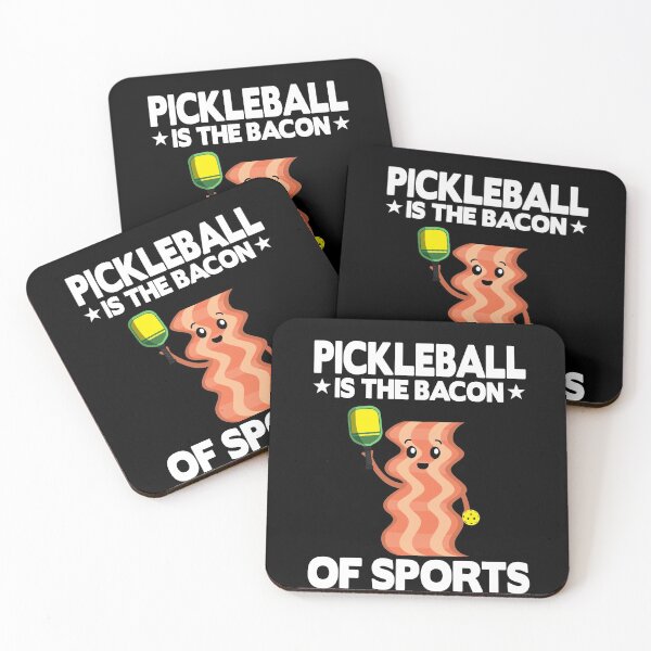 Item preview, Pickleball Is The Bacon Of Sports Jokes Funny Pickle Ball designed and sold by Stronzi.