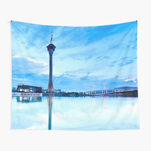 Item preview,   Macau skyline print,Canvas print, Macau skyline wall art,  Macau skyline Panoramic,widescreen prints,canvas wall art designed and sold by eyesight4vision.
