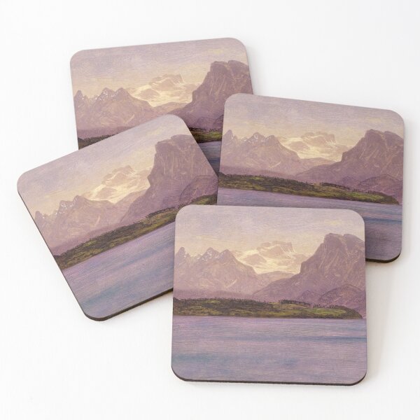 Item preview, Alaskan Coast Range by Albert Bierstadt designed and sold by DiscoGypsyFish.