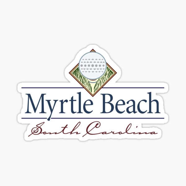 Vista previa del artículo con la obra «Campo de golf en Myrtle Beach, Carolina del Sur», diseñado y vendido por Futurebeachbum.