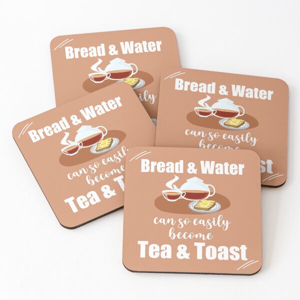 Item preview, Bread and Water can so easily become Tea and Toast designed and sold by Designforoz.