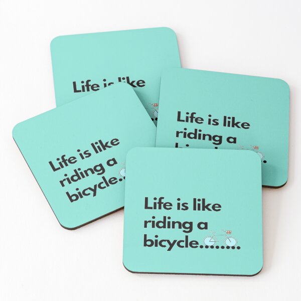 Item preview, Life is like riding a bicycle designed and sold by Alfaprabha777.