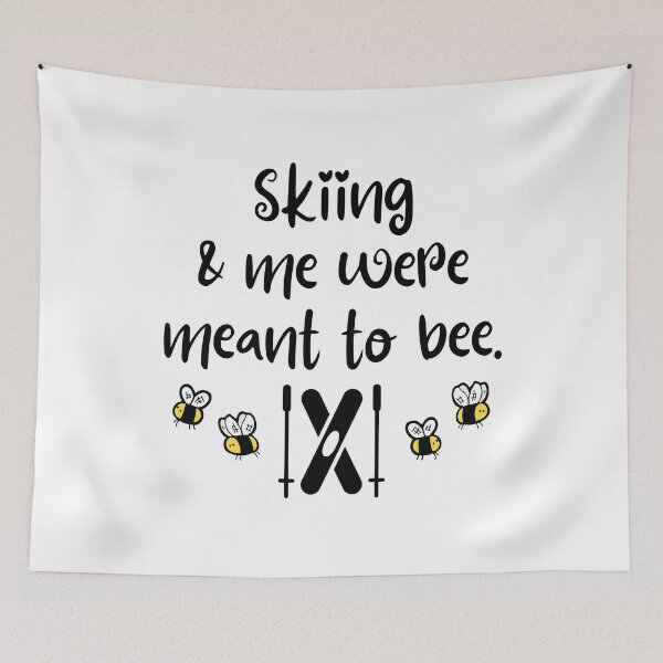 Item preview, Skiing & me were meant to bee designed and sold by TheGreenGoat.
