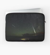 Magnificent Comet Lovejoy and the Space Station Laptop Sleeve