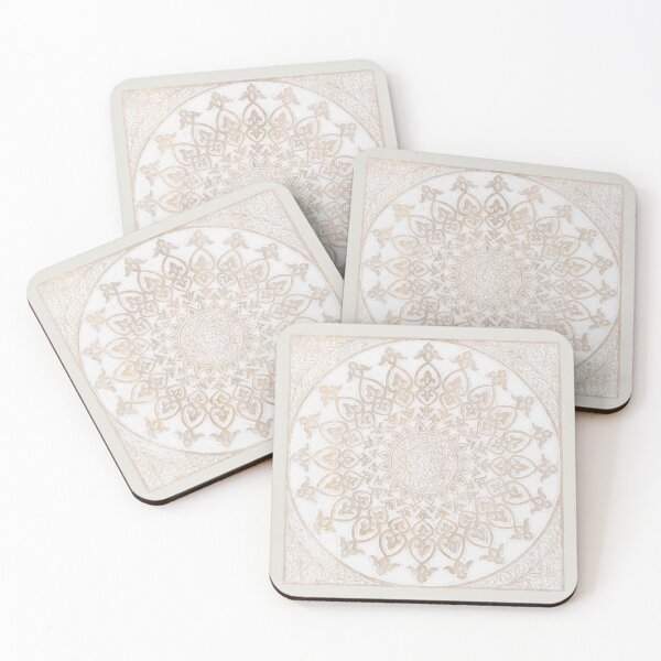 Item preview, Carved Wooden Mandala Flower Geometric Design Art designed and sold by IZiets.